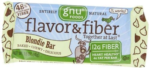 Gnu Food Bar, 1.6 Ounce - Blondie (8 Pack)