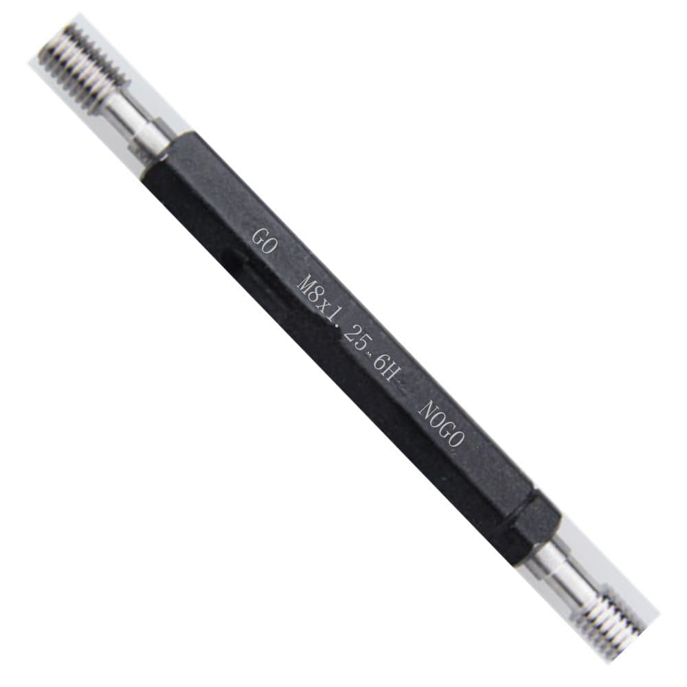 M8 x 0.5 Metric Thread Plug Gage 6H GO NOGO 100% Calibrated ship by Express Delivery in 4 days