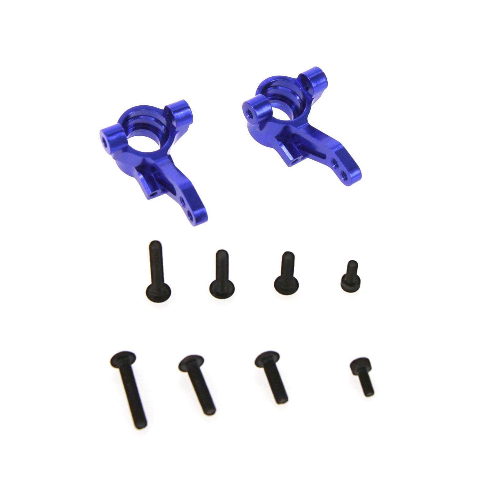 Atomik RC Alloy Atomik RC Steering Block (2pcs), Blue - TRX 8337