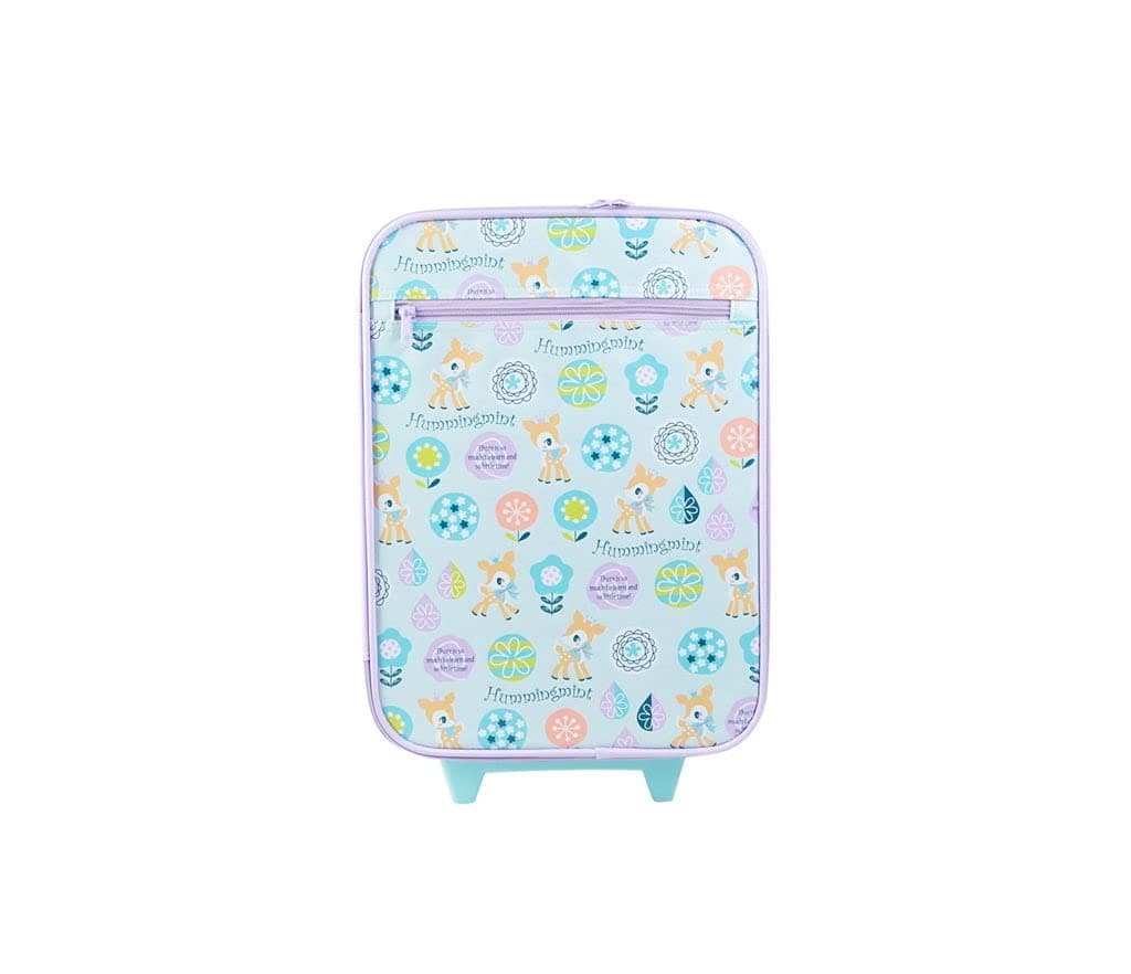 Hummingmint Rolling Luggage Trolley Case Suitcase: Colourful