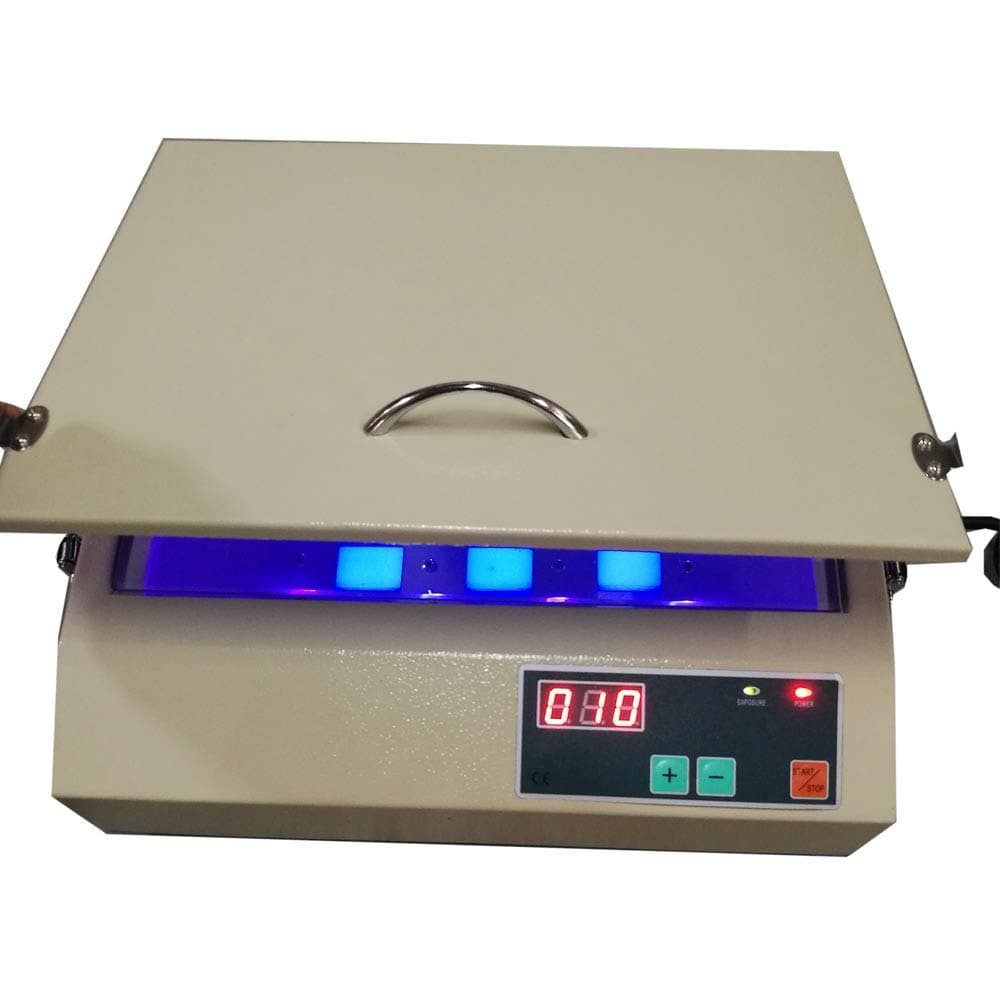 8" x 11.8" Screen Printing Machine 16W Mini LED Exposure Machine Screen Printing Equipment 110V