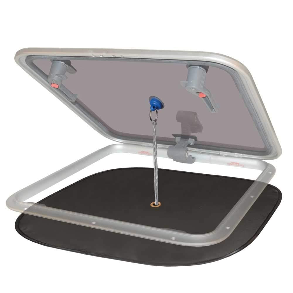 Mosquito NET/Bug Screen for Boats Setup from The Inside with Magnet or Suction Cup. for a Bug Free Environment. for All Brands of Regular hatches (#1410) hatch is not icluded.