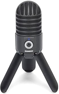 SAMSON Meteor USB Microphone (Titanium Black)