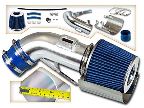 Rtunes Racing Short Ram Air Intake Kit + Filter Combo BLUE Compatible For 09-17 Nissan Maxima V6 …