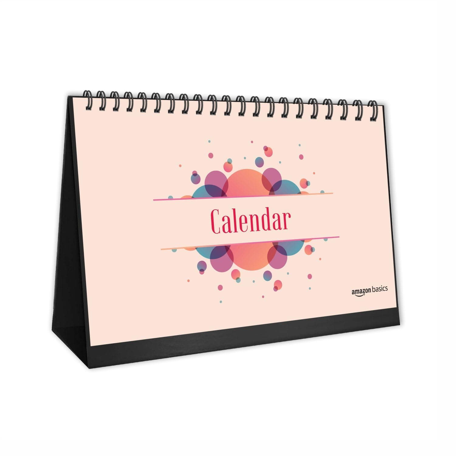 Amazon Basics Desk Undated Calendar 2025 | A5 Size | Planner & Organizer | Home & Office Use