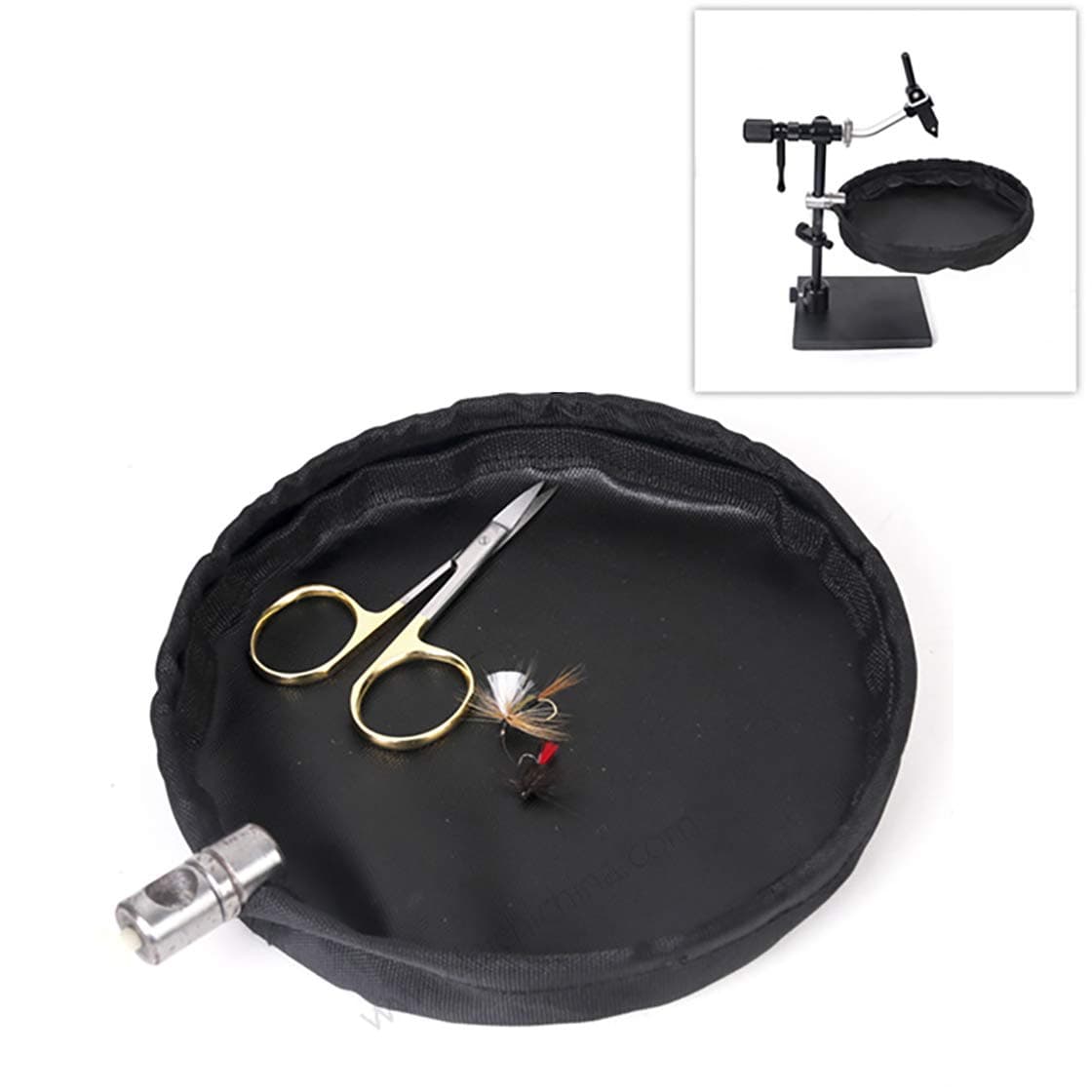 Creative Angler Waste Bag for Fly Tying or Tying Flies with a Magnetic Release and Easy Attachment