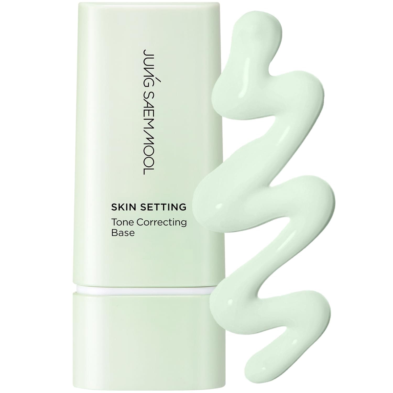 Skin Setting Tone Correcting Base 1.35 Fl Oz, Green Tone Redness Corrector Makeup Primer, Soothing Cica Formula, Flawless Base for Even Skin Tone, Long-Lasting Hydration, Korean Makeup