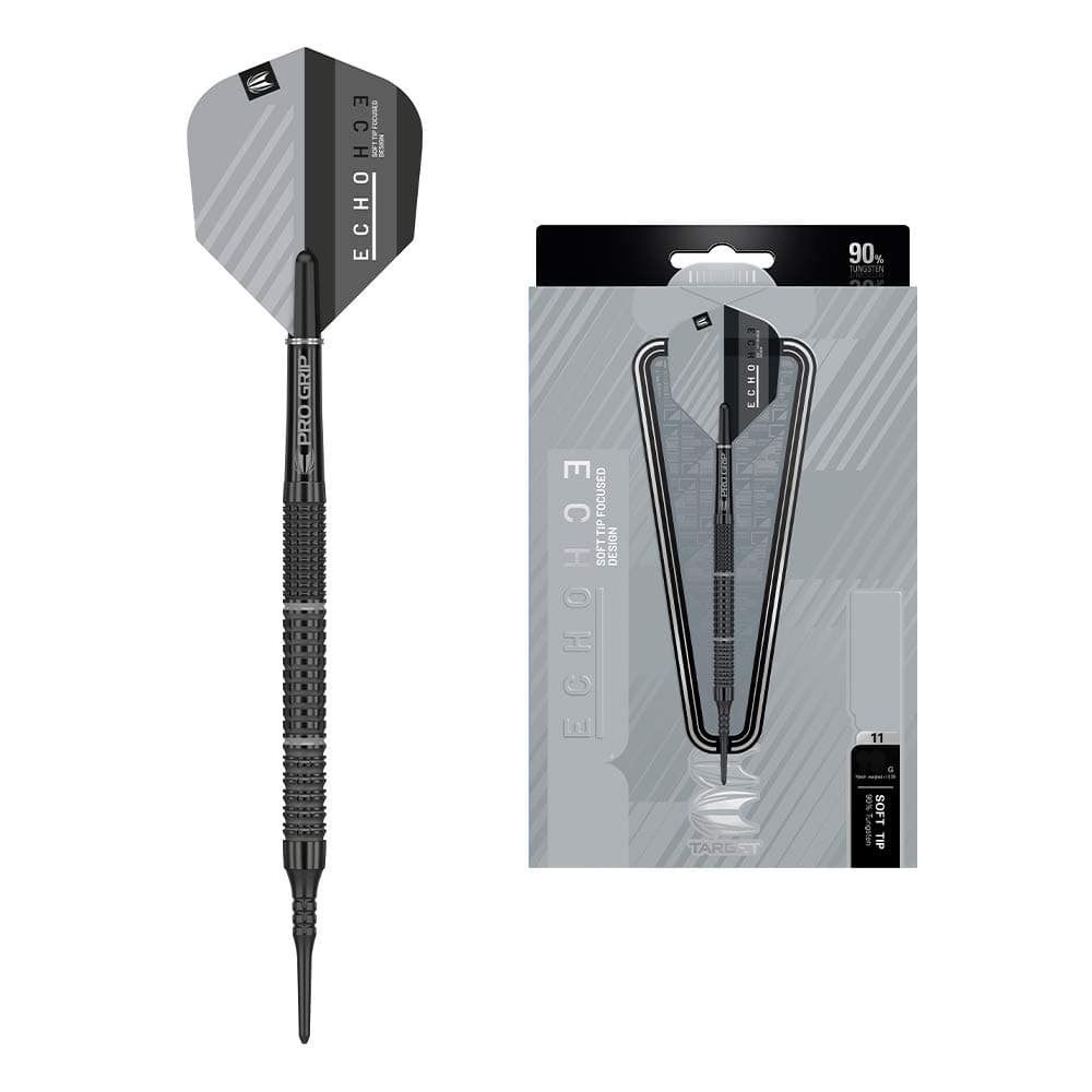 Target Darts Echo 12 21G 90% Tungsten Soft Tip Darts Set