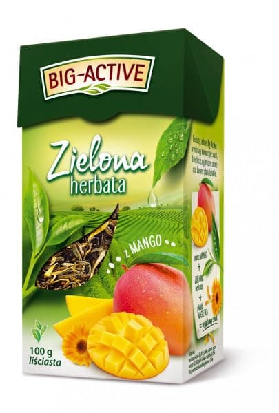 Green Tea With Mango Loose Leaf Tea Natural Pure And Refreshing Herbal Fruit Infusion Herbapol