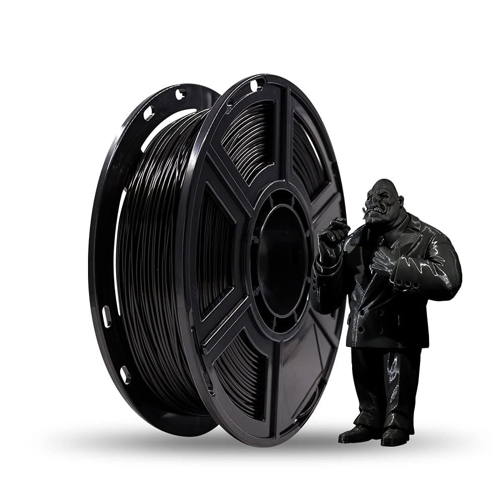 Flashforge® PLA 3D Printing Filament 1.75mm 0.5kg/Roll for Dreamer and Finder Series (Black)