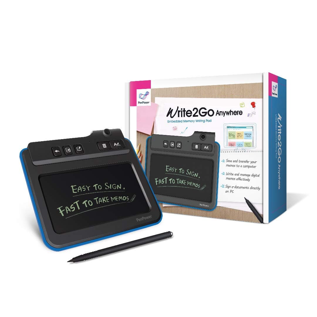 PenPower Write2Go Anywhere LCD Tablet Electronic Memo Pad Writing Board Carrying Business Tablet