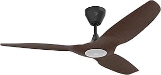 Big Ass Fans – Haiku L, Smart Ceiling Fan – Energy Efficient Cooling for Home, Bedroom, Office, Living Space, and More – 16 Lighting Settings with 7 Speed Settings – 52” - Cocoa/Black