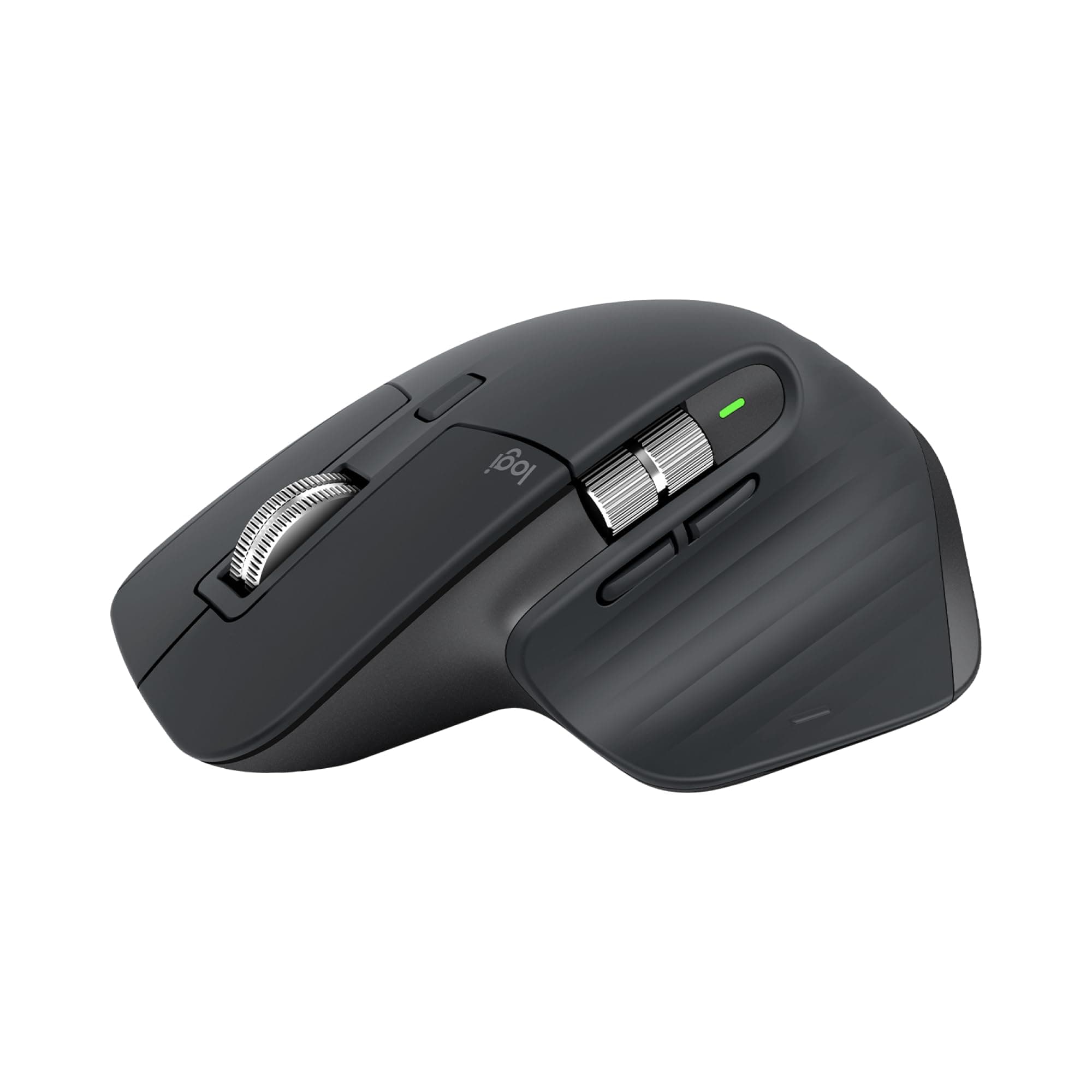 Logitech MX Master 3S Wireless Mouse Standard Edition with Logi Bolt USB Receiver, Ultra-Fast Scrolling, Ergo, 8K DPI, Track on Glass, Quiet Clicks, USB-C, Bluetooth, Windows, Linux, Chrome - Graphite