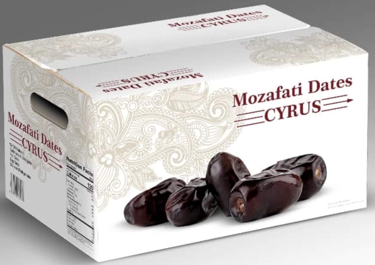 Mozafati Dates, 100% Natural, Premium Quality Dates (4 box)