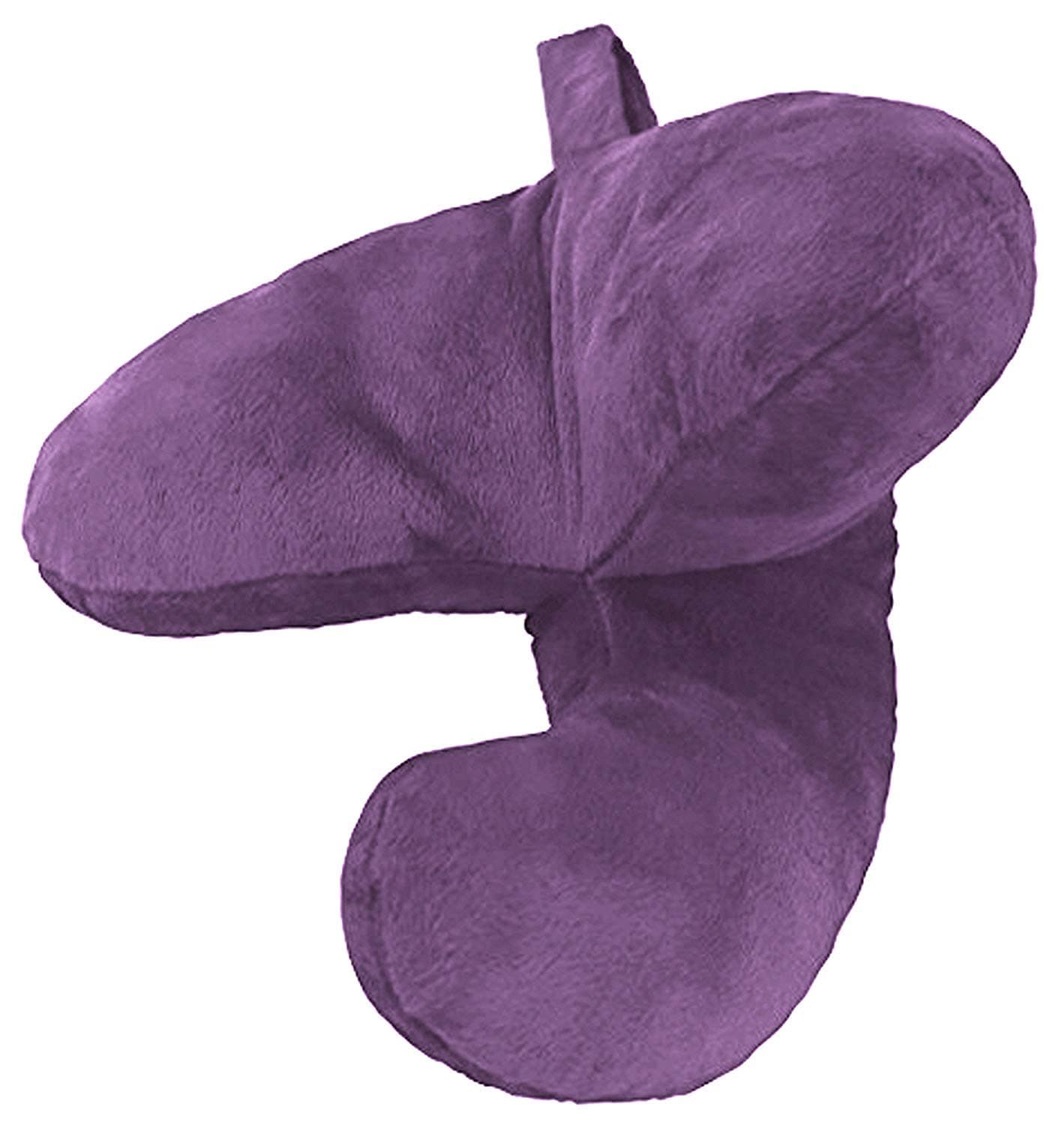 VINR Evolution Travel Pillow for Neck Head & Chin Support Sleeping Soft & Comfortable | Traveling on Airplane, Bus, Train & Home | Washable Pillow | (Voilet)