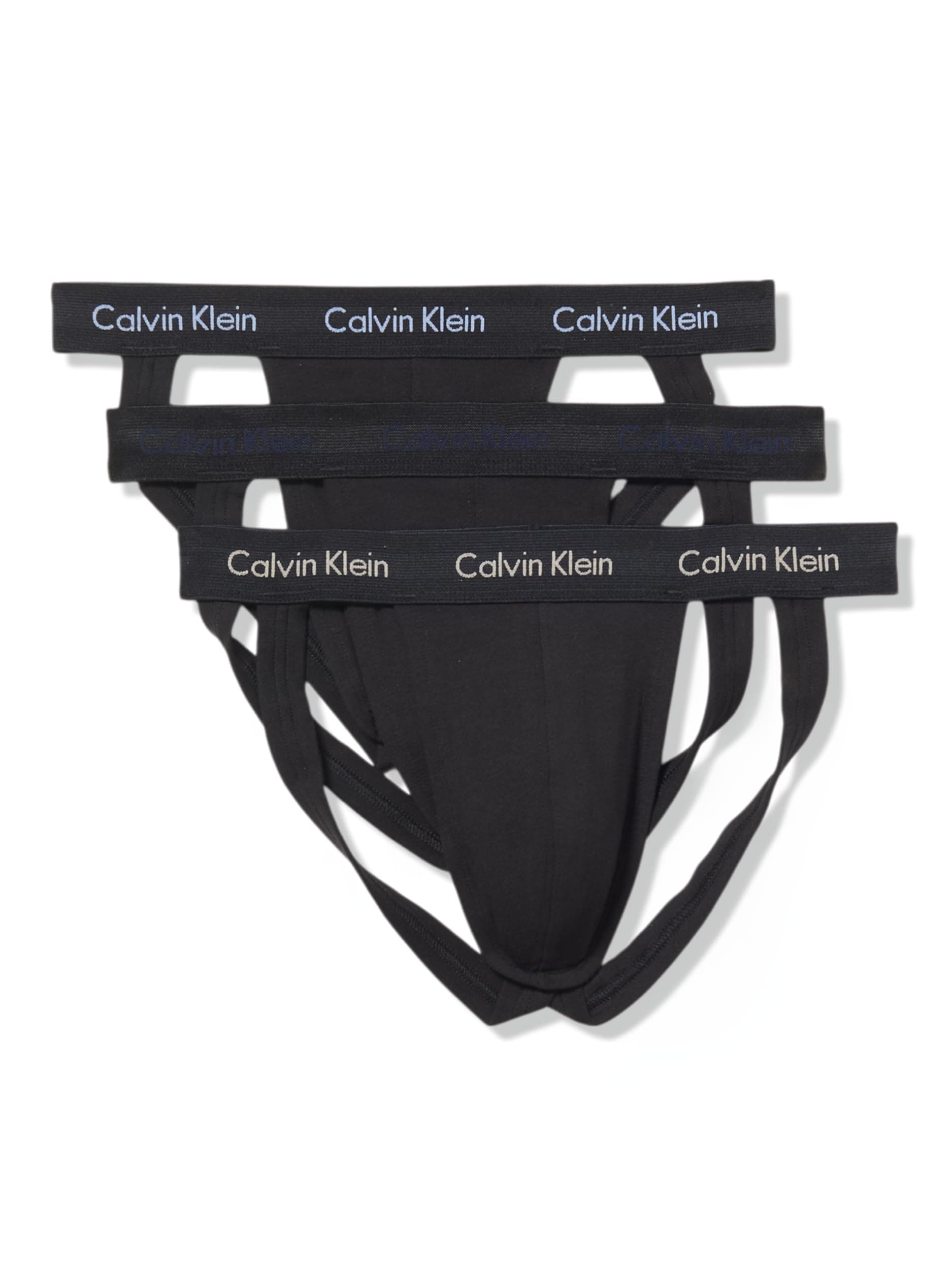 Calvin Klein mens Cotton Stretch 3-pack Jock Strap