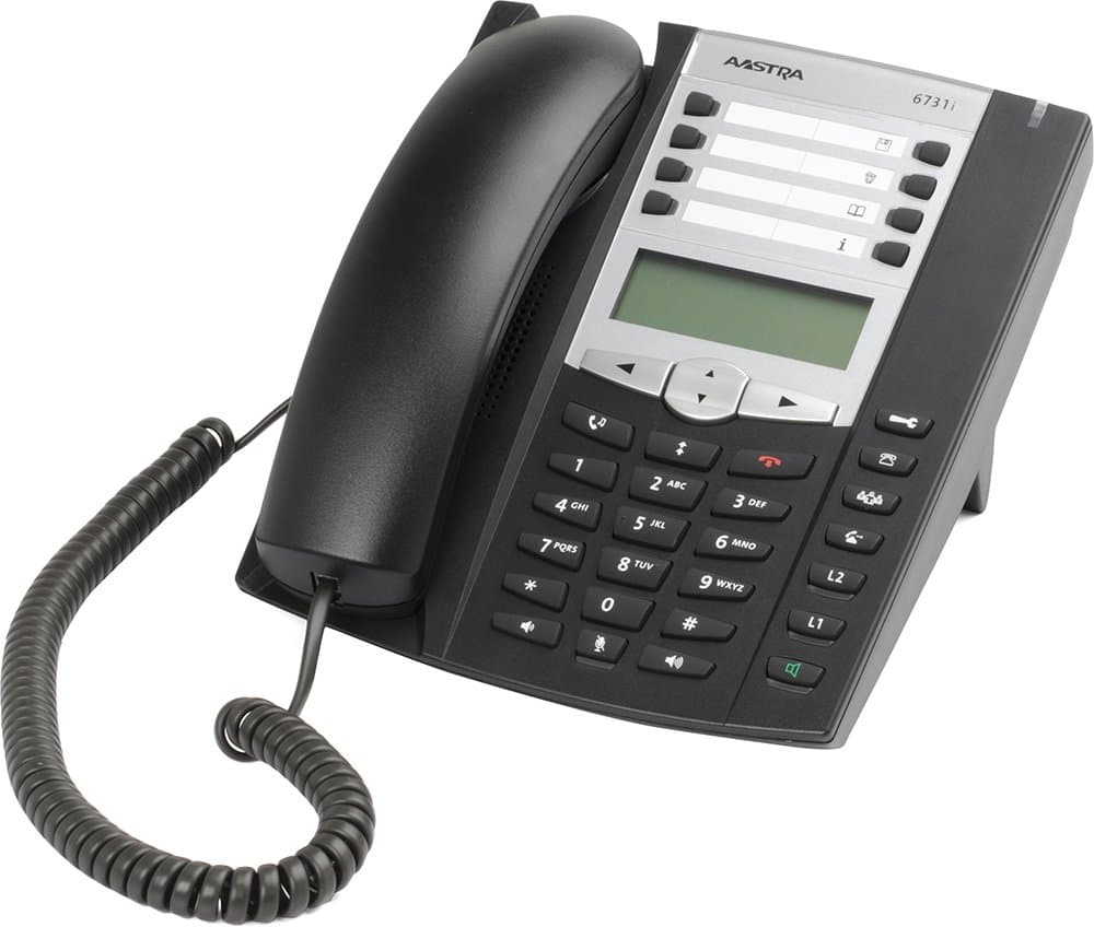 Aastra 6731i Phone with Universal AC Adapter