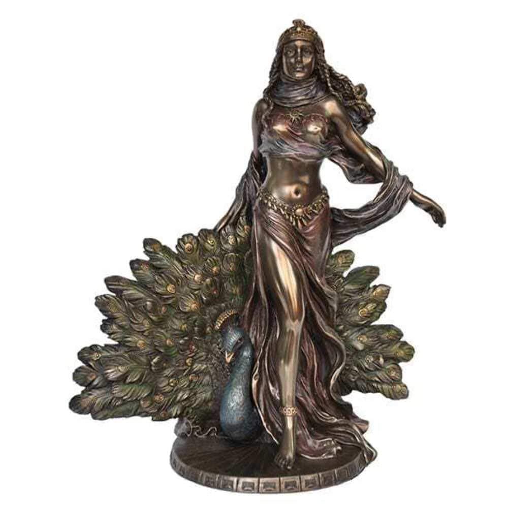 Pacific Giftware Greek Goddess Hera Bronzed Statue Juno Weddings
