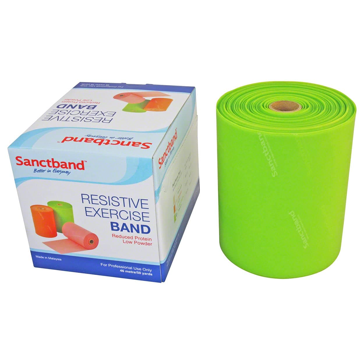 Sanctband RESISTIVE Band 50 Yard/ 46 Meter Lime Green (Medium)