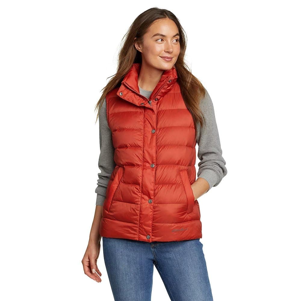 Womens Eddie Bauer Stratustherm Down Vest - PlusVest
