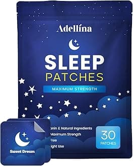 Wellness Patches for Adults – All-Natural, Skin-Friendly Adhesive Patches, Easy to Apply, 30 Count
