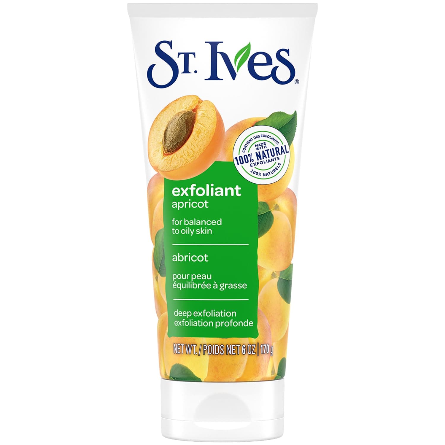 St. Ives Fresh Skin Invigorating Apricot Scrub, 150ml