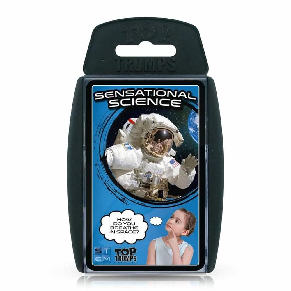 Top Trumps STEM: Sensational Science Classics Card Game, learn scientific facts about antibiotics, X-rays, and the Large Hadron Collider, educational gift and toy for boys and girls Aged 6 plus