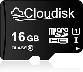 Pack of 10 Micro SD Card 16GB Flash Memory Card C10 A1 U1 Micro SDHC with SD Adapter, Card Reader (16GB)