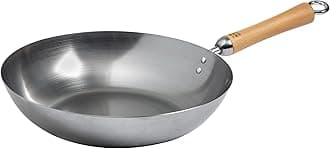 Joyce Chen 21-9979, Classic Series Carbon Steel Stir Fry Pan, 12-Inch,Silver