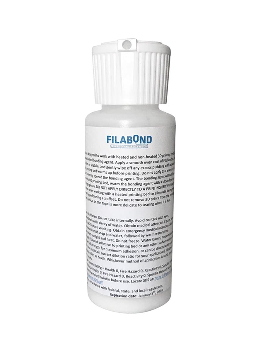 Adhesive, a General Purpose Glue for 3D Printing, Hot Release, 2 Fluid Ounces