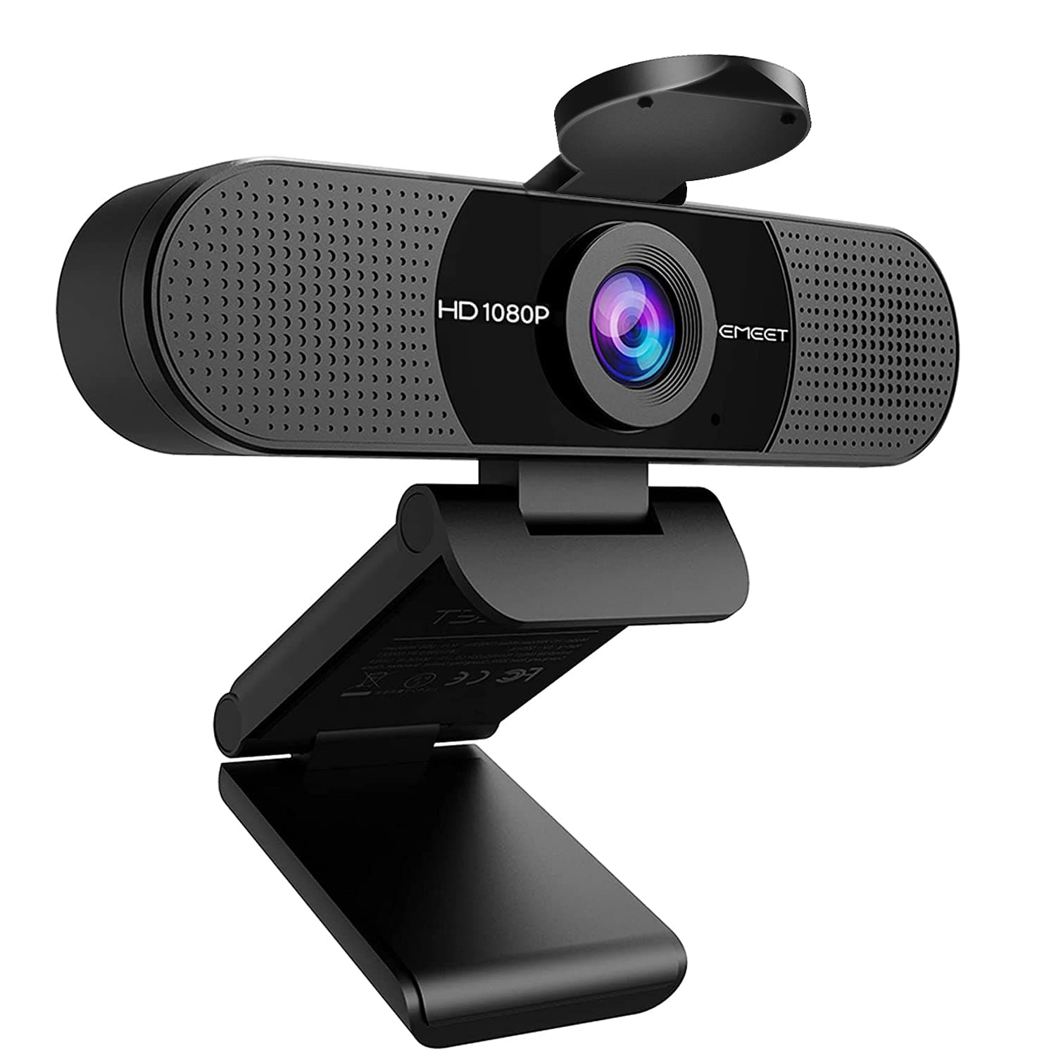 1080P Webcam with Microphone, C960 Web Camera, 2 Mics Streaming Webcam, 90°FOV Computer Camera, Plug and Play USB Webcam for Online Calling/Conferencing, Zoom/Teams/Facetime/YouTube, Laptop/PC