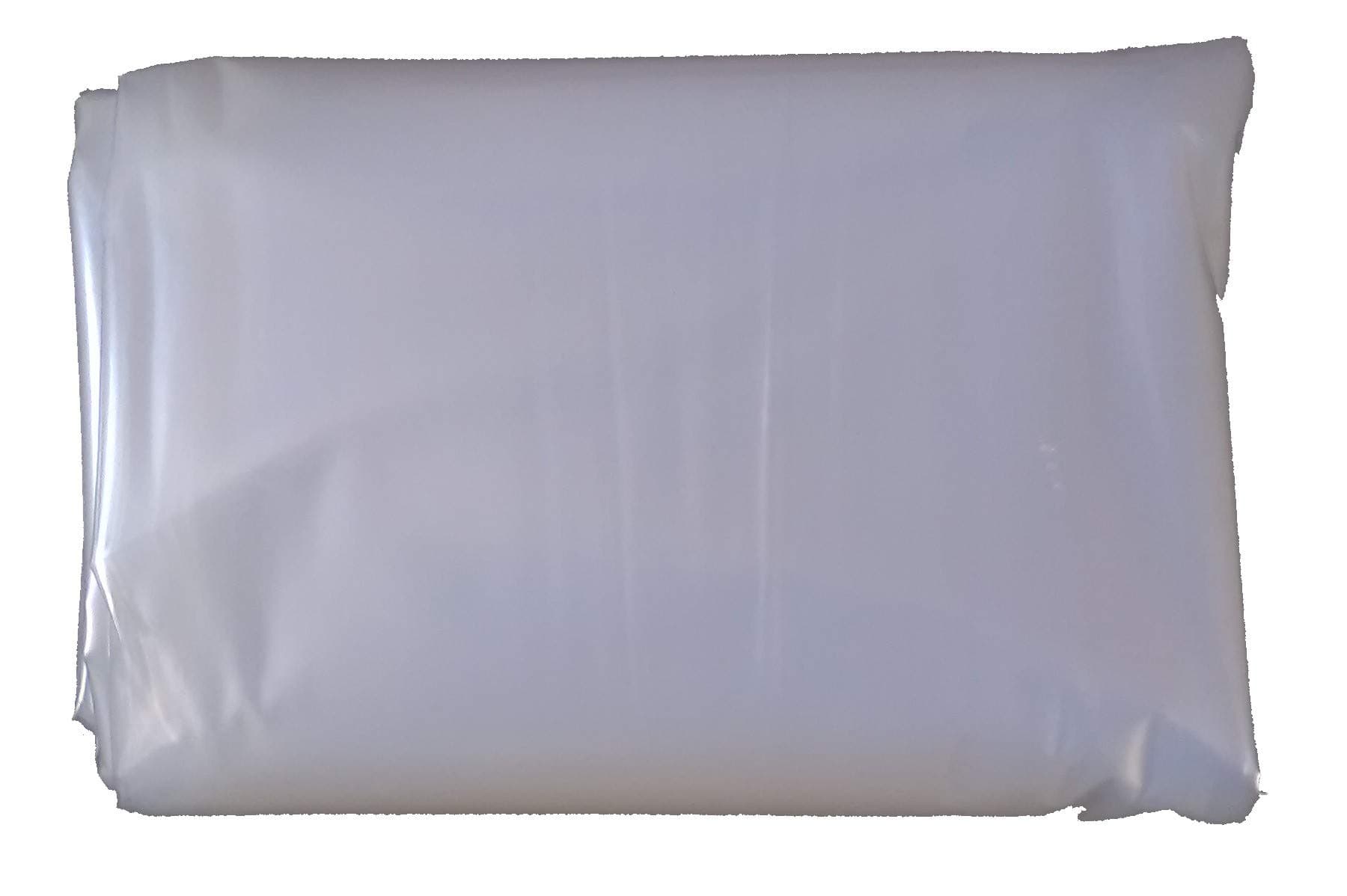 Ashnook Clear Polythene Plastic Sheeting - 10Mx2M - 100Mu thick