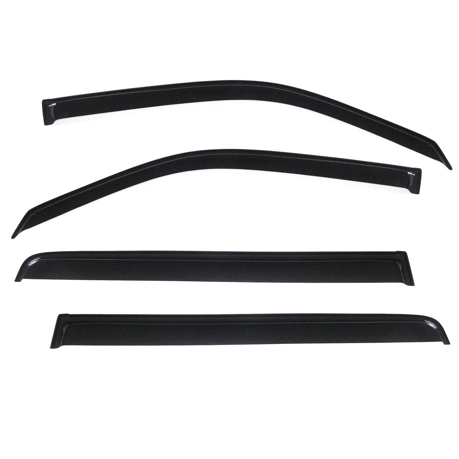 Wind Deflector Compatible with 2009-2015 Honda Pilot Smoke Sun/Rain Guards Window Visors 94084