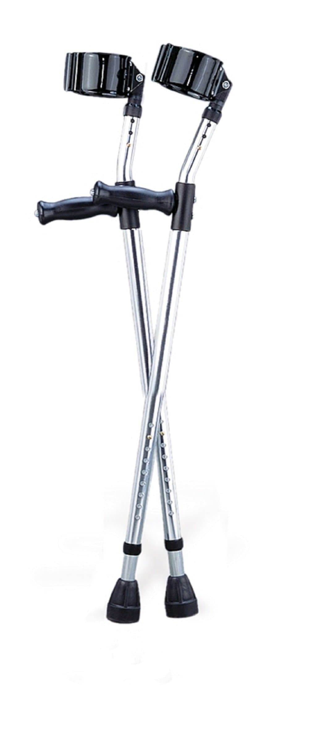 Lumex 6341A Deluxe Forearm Crutches, Large, 1 Pair (Pack of 2)