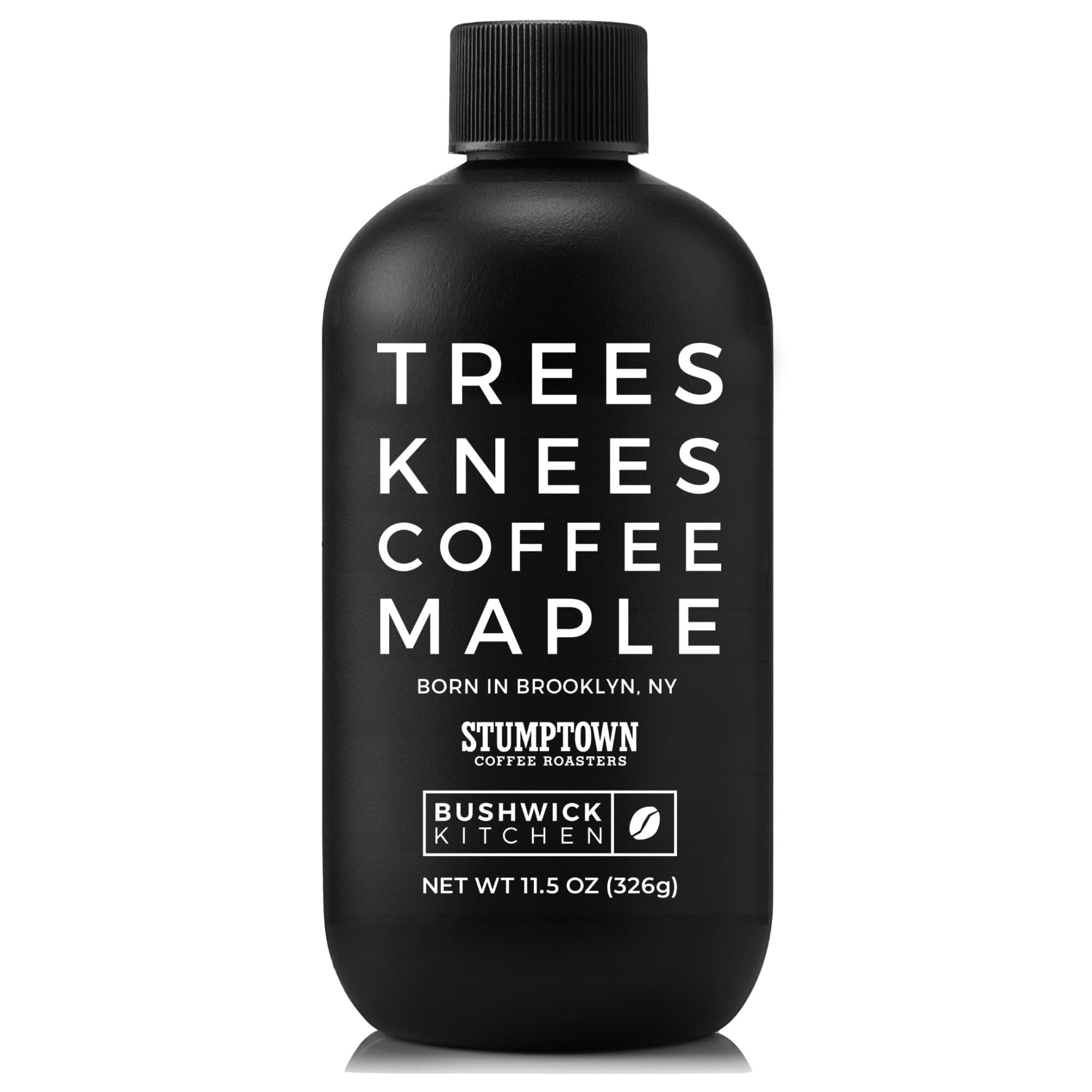 Trees Knees Coffee Maple Syrup, Grade-A Organic Maple Syrup with a Bold Buzz from Coffee, Vegan, Gluten Free & Made in the USA, Pure & All Natural, 11.5oz