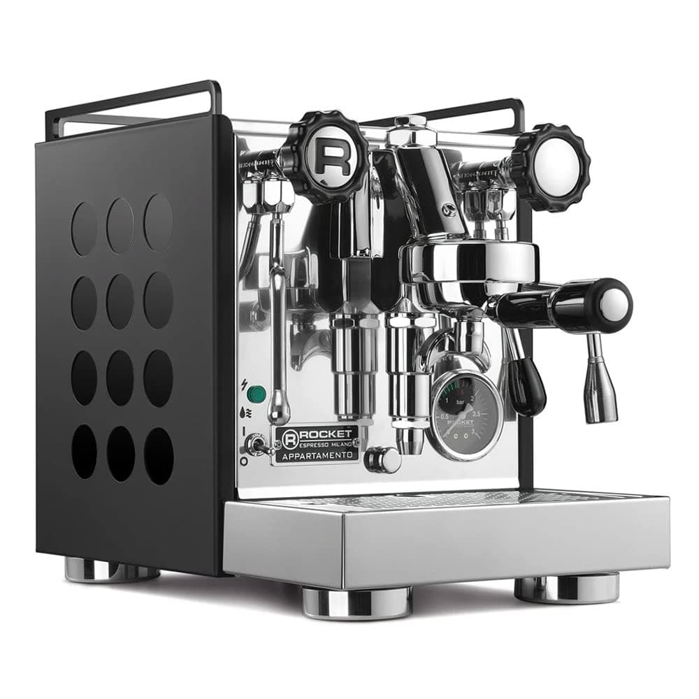 - Rocket Espresso Appartamento Nera Espresso Machine | E61 | Heat Exchanger | Black