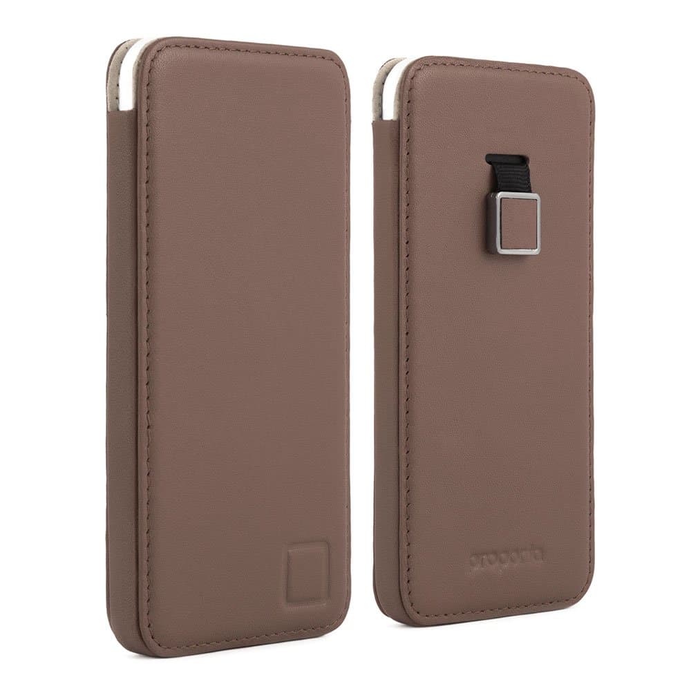 Proporta Leather Pouch for Apple iPhone 6/iPhone 6S - Brown