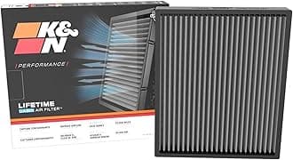 K&N Cabin Air Filter: High Performance, Washable, Clean Airflow to your Cabin: Compatiable with 2021-2023 Polestar 2, 2022-2023 Volvo C40/C40 Recharge, 2019-2023 XC40/XC40 Recharge, VF3025