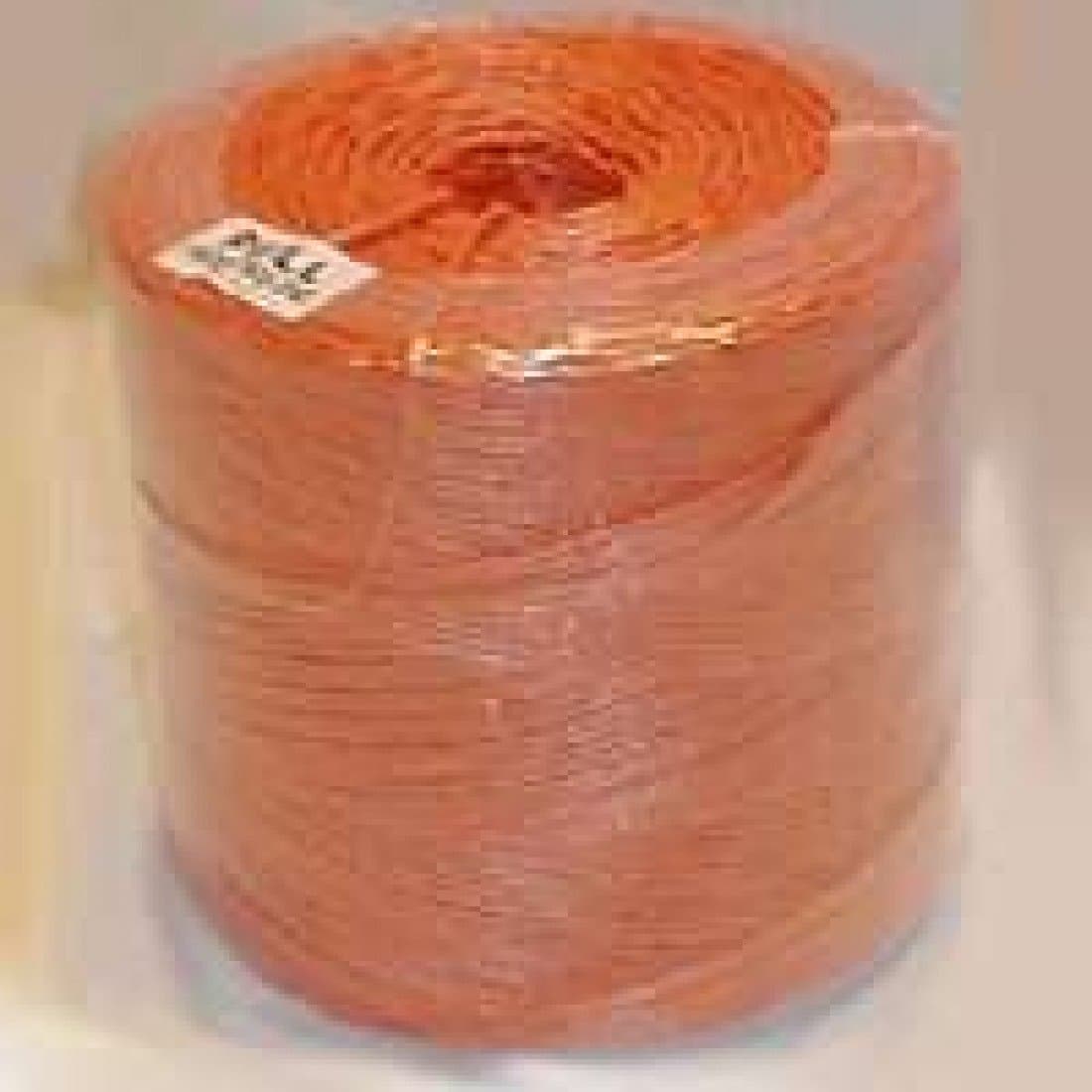 Baler Twine, Orange Poly, Two 4,800-Ft. Spools