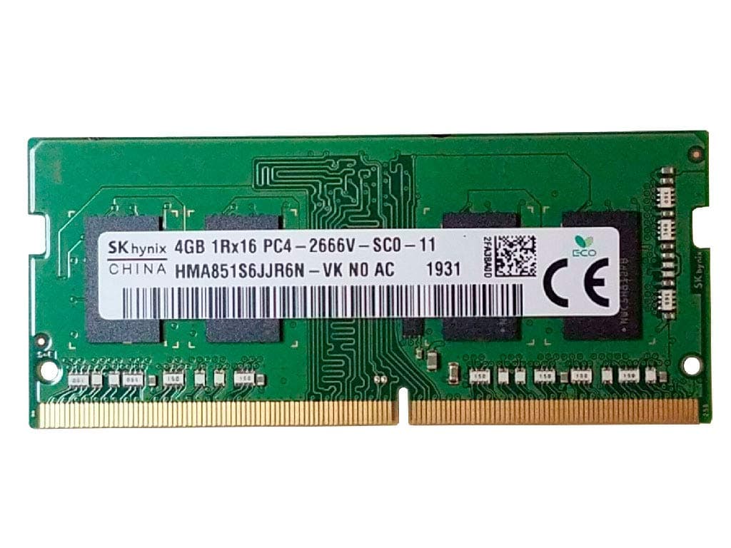 4GB DDR4 2666MHz SODIMM Memory Module