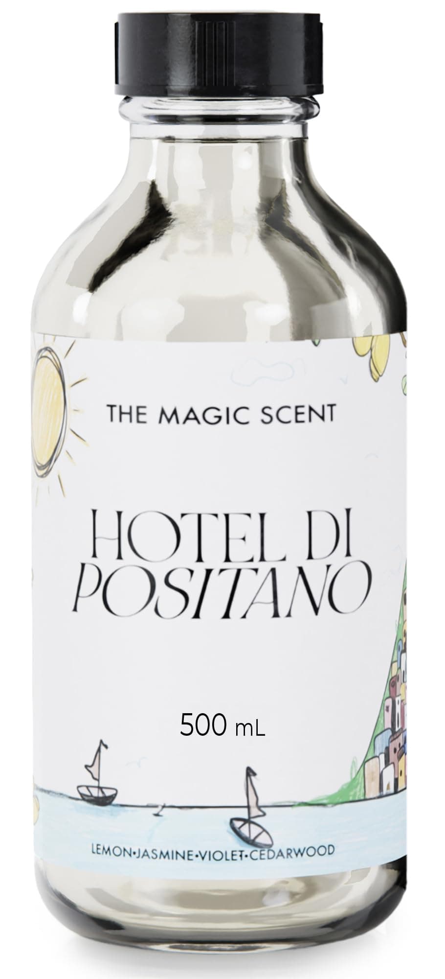 - The Magic Scent Hotel Di Positano Hotel Scent Diffuser Oil - Cold-Air & Ultrasonic Fragrance Oil for Diffuser Inspired by Amalfi Coast, Italy - Essential Oils for Diffusers Aromatherapy (500 ml)