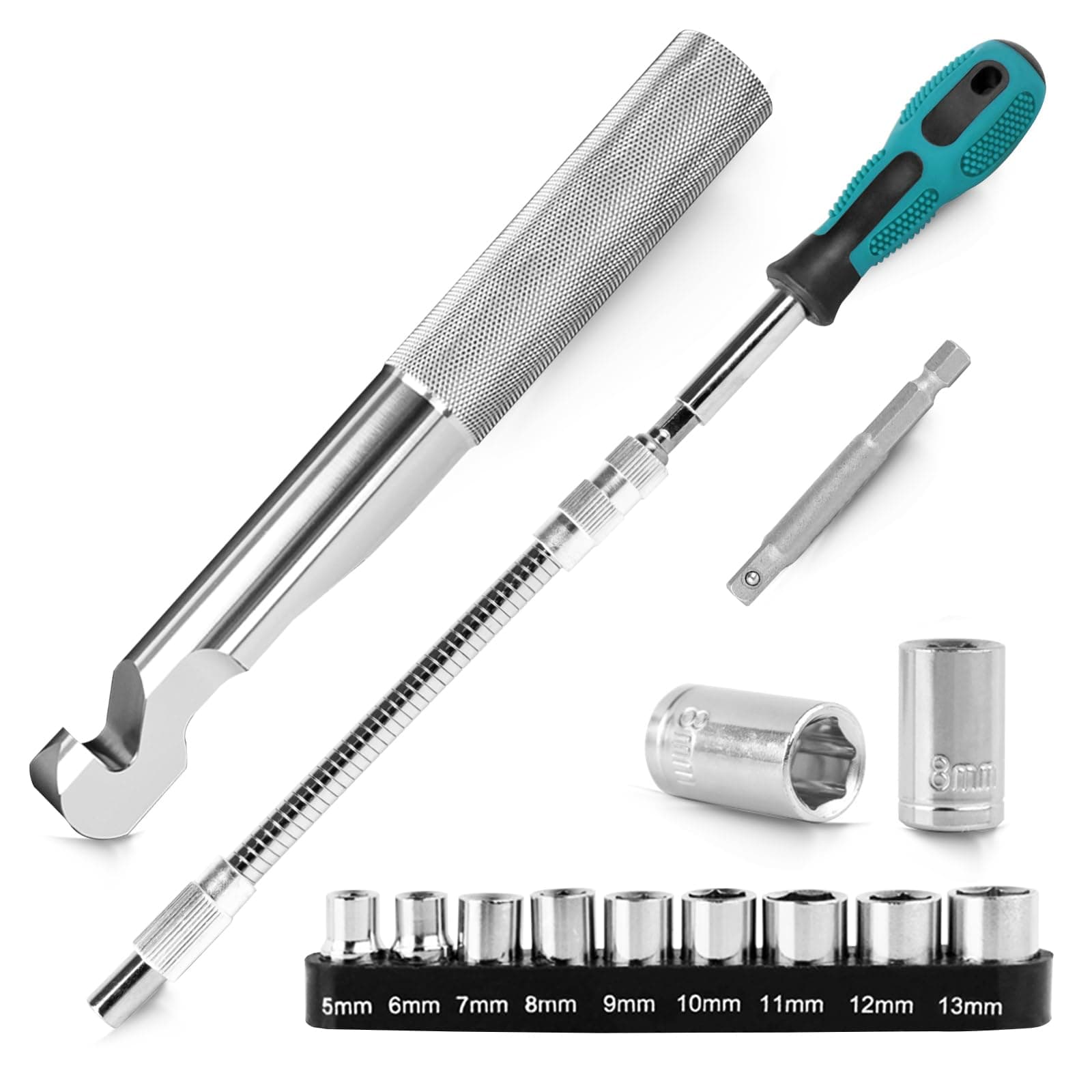 Belt Changing Removal Tools Kit Included Clutch Cover Separate Tool Set Compatible with Polaris RZR 900 S 1000 XP Polaris Sportsman 500 570 800 2006-2018