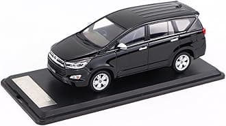 Scale Finished Model Car 1/32 For Toyota Innova Alloy Diecast Business Car Model Simulation Vehicle Adult Collectible Souvenir Miniature Replica Car (Color : Black)