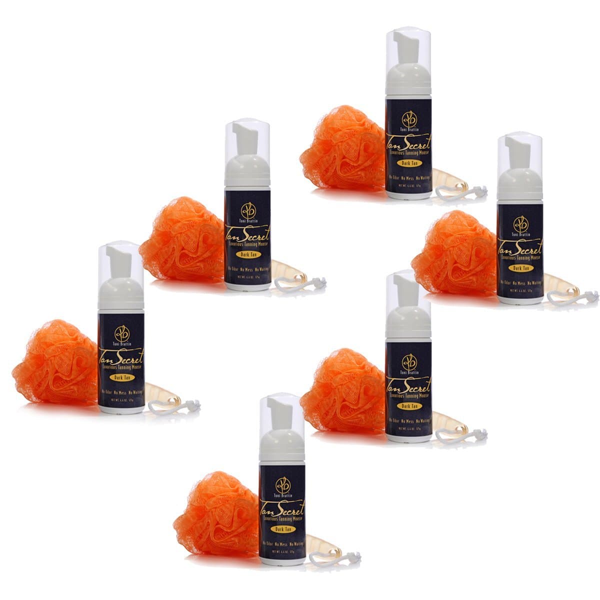 6 Pack: Tan Secret Luxurious Tanning Mousse 4.4 oz