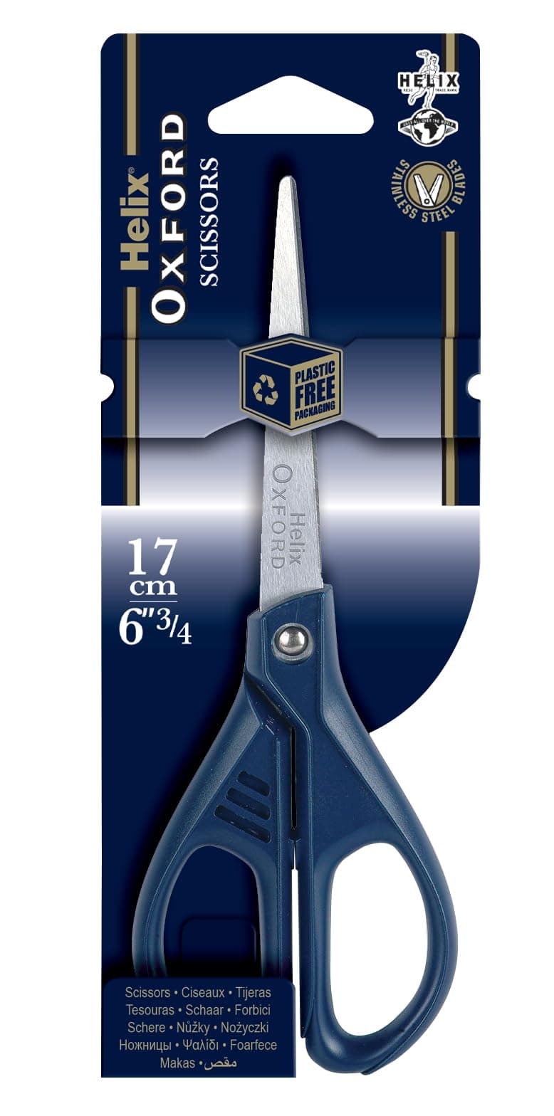 Helix Oxford Scissors 17cm, packaging may vary