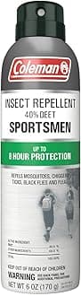 Insect Repellent Spray - 40% DEET Insect Repellent Spray, Protection Against Ticks, Mosquitoes, chiggers, gnats, Fleas, Flies, Ideal for Camping, Hiking, Outdoor Activities, 6 Fl oz(Pack of 2)