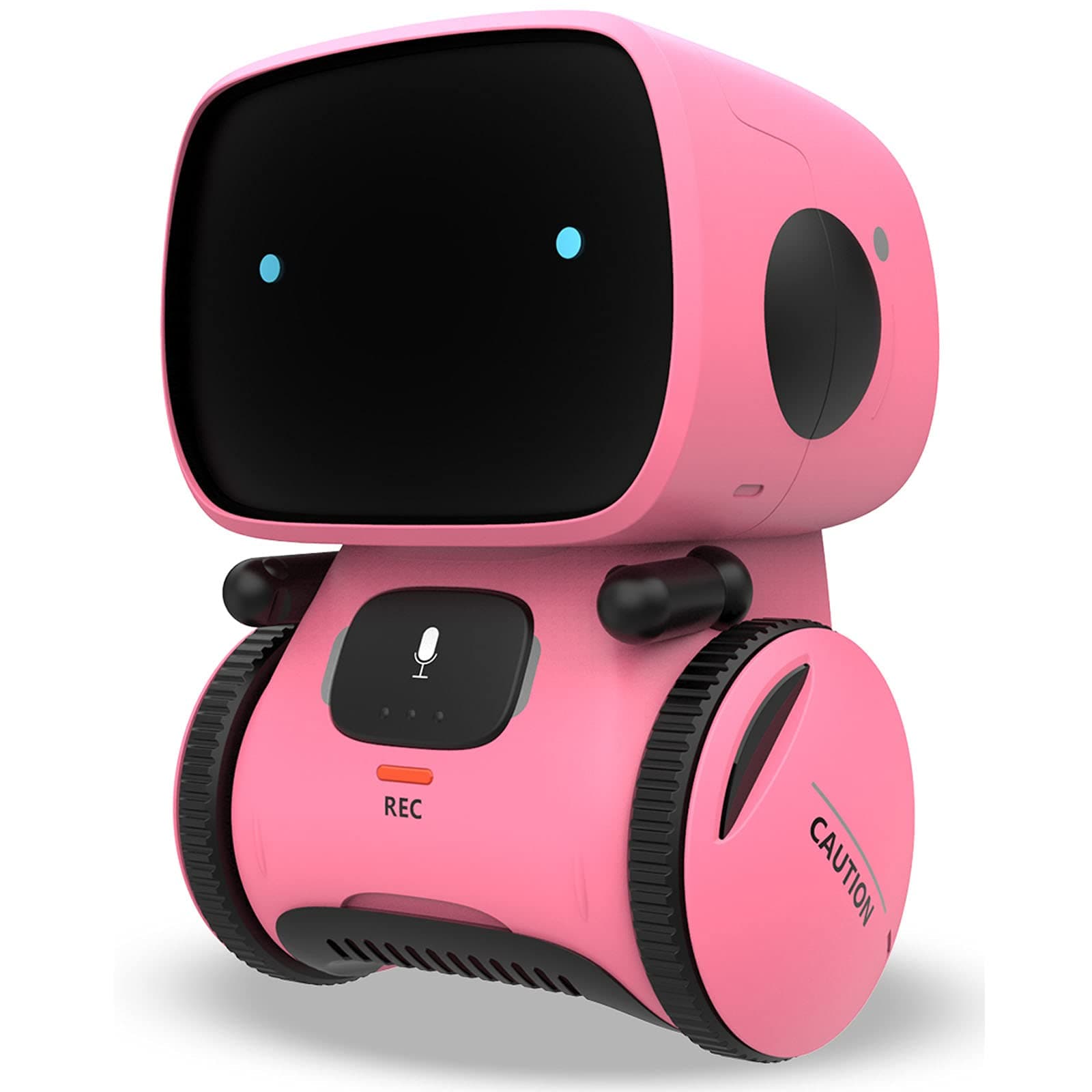 KaeKid Robots for Girls 3-5, Interactive Smart Robotic with Touch Sensor, Voice Control, Speech Recognition, Singing, Dancing, Repeating and Recording, Gift for Kids
