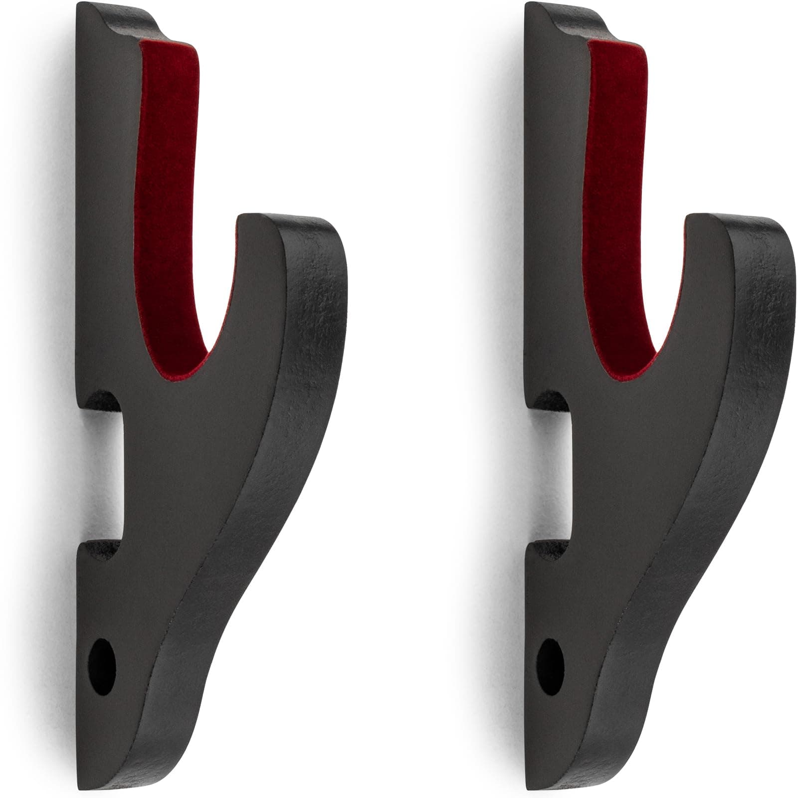 Sword Wall Mount 1-Tier Padded Hook Katana Holder Adjustable Display Hanger for Samurai Sword Tanto Rapier Light Saber Cosplay Blade Tanjirou Demon Slayer Weapon Rack