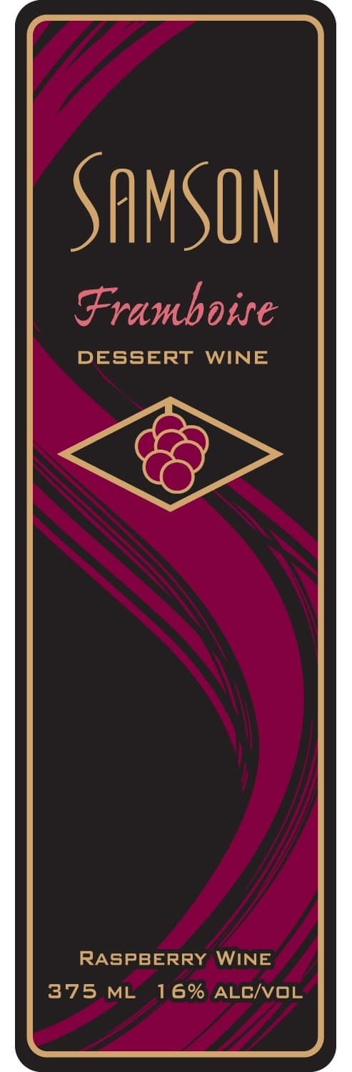 NV Samson Estates Winery Framboise 375 mL