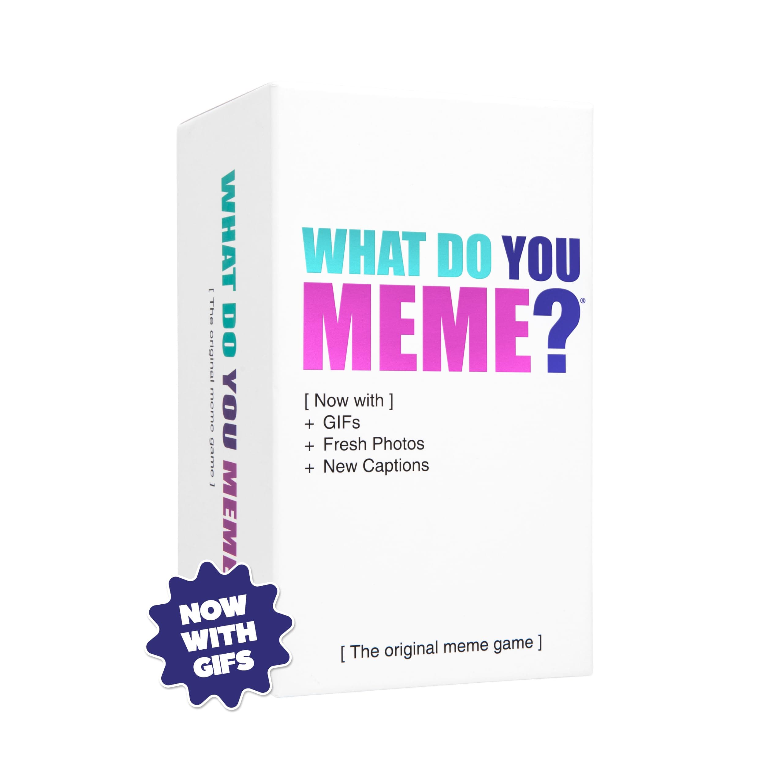 WHAT DO YOU MEME? Core Game (New Edition) Now Including GIF's by Relatable, The Essential Adult Party Game for Meme Lovers, Great for Adult Games for Game Night